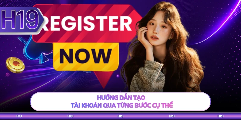Hướng dẫn tạo tài khoản qua từng bước cụ thể